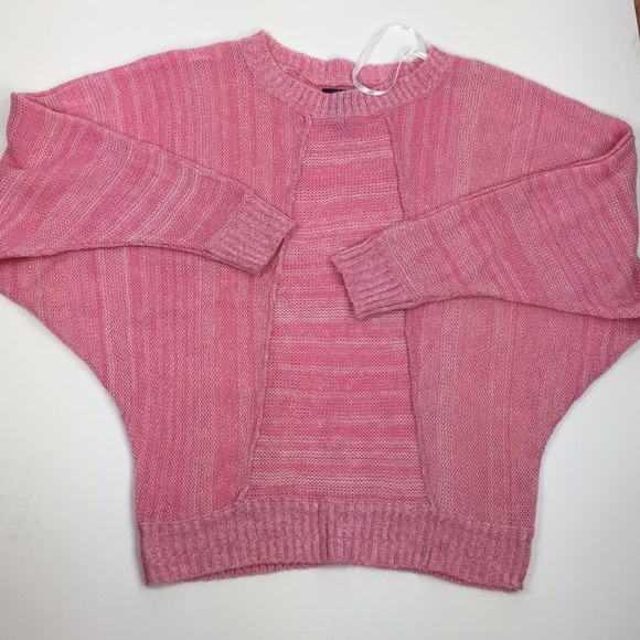 Pink diamond shaped sweater women's size medium - Picture 3 of 8